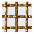 Plain braided brass mesh